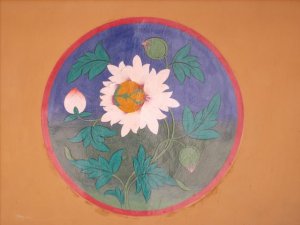 Lotus in a monastery, Ladakh India