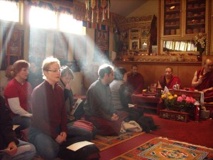 Final day - TMC shrine room - Mandala dissolution