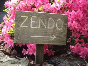 Where is the Zendo (in spring)?