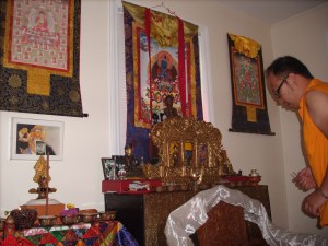 An elaborate and ornate shrine