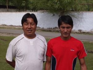 Tamding (left) and Chorpha